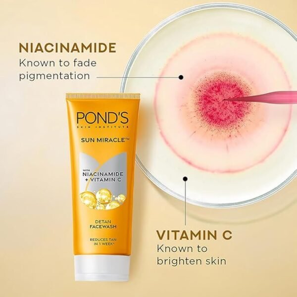 Pond's Detan Face Wash For Tan Removal In Just 7 Day