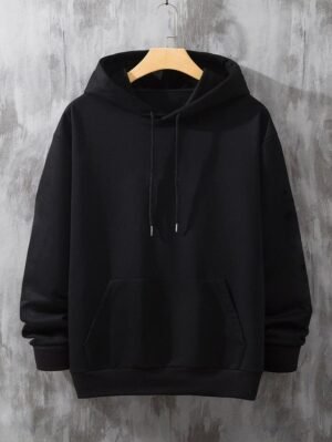 Black hoodie for men